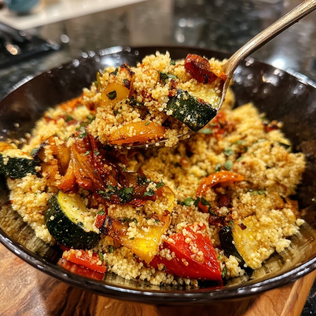 Herb Roasted Vegetable Couscous