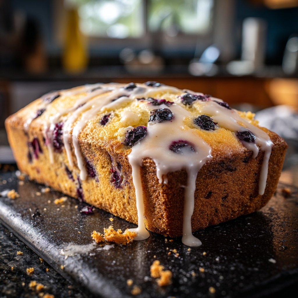 Lemon Blueberry Pound Cake