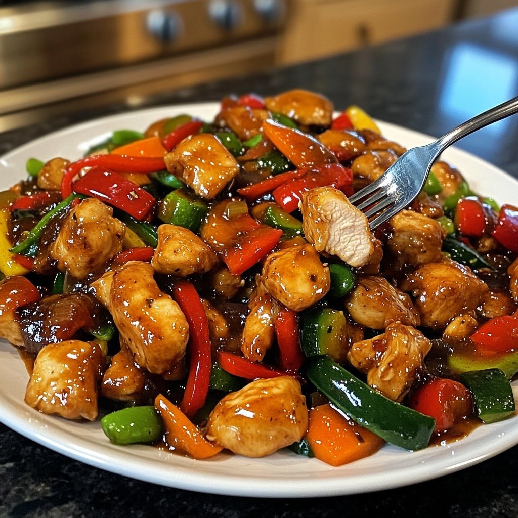High Protein Chicken Stir Fry