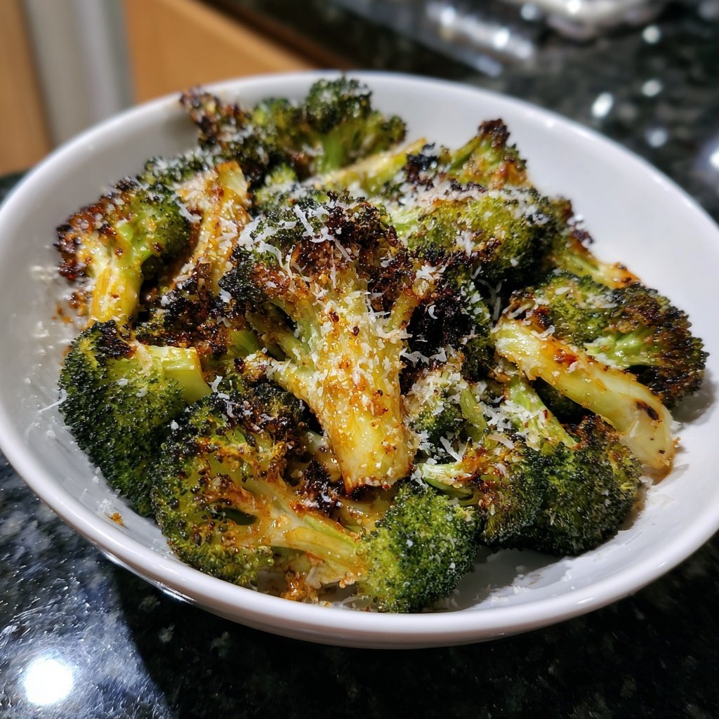 Roasted Broccoli With Parmesan