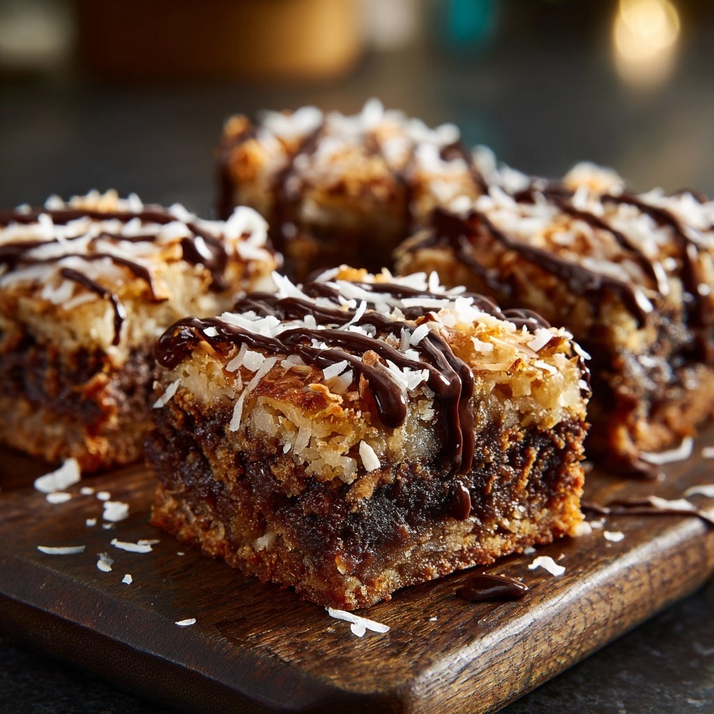 Cottage Cheese Brownies with Coconut