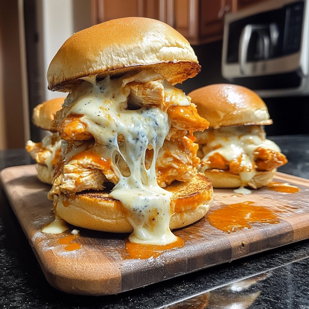 Buffalo Chicken Sliders
