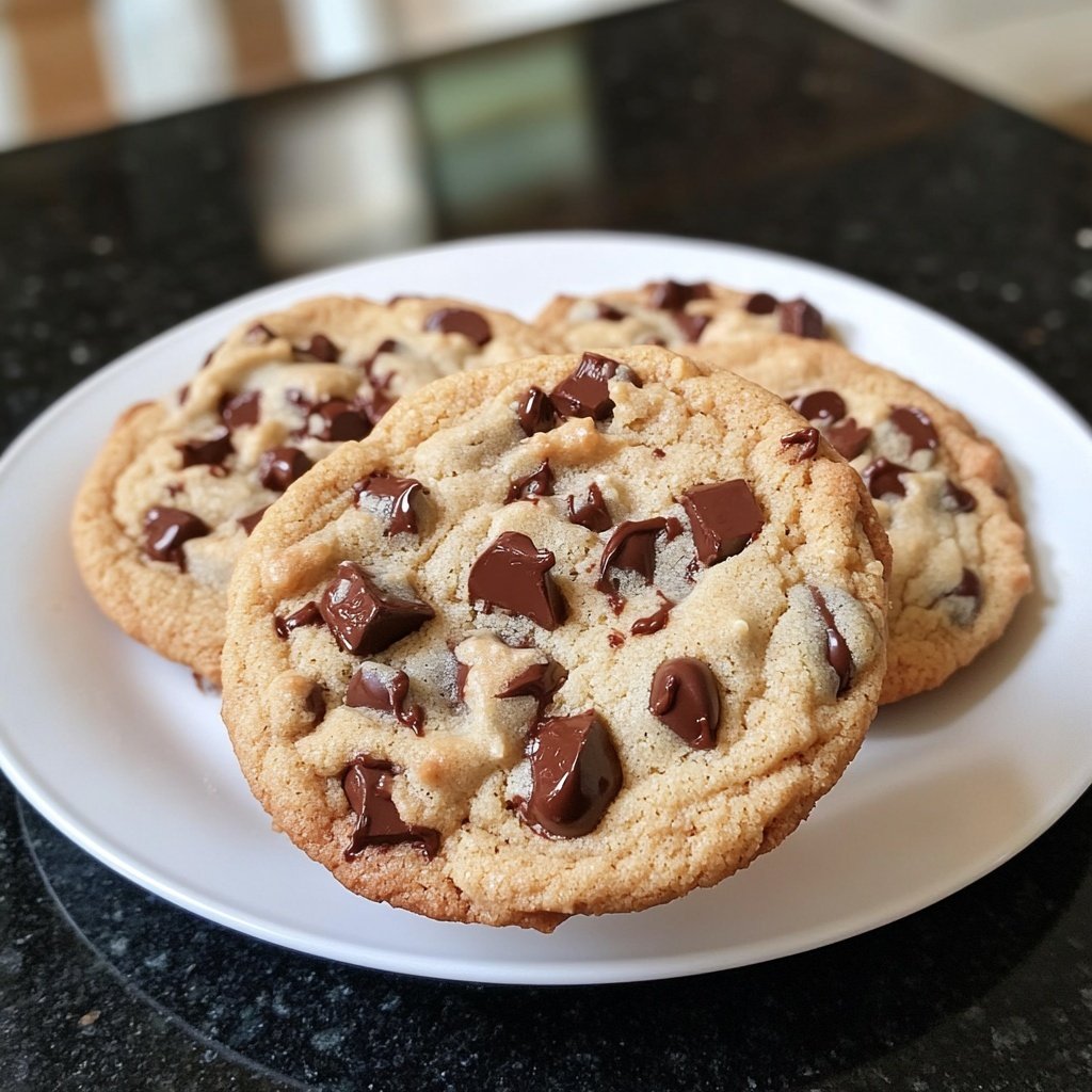 Bakery-Style Chocolate Chip Cookies