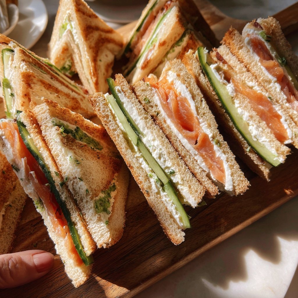 Tea Sandwiches Savory Finger Food Ideas
