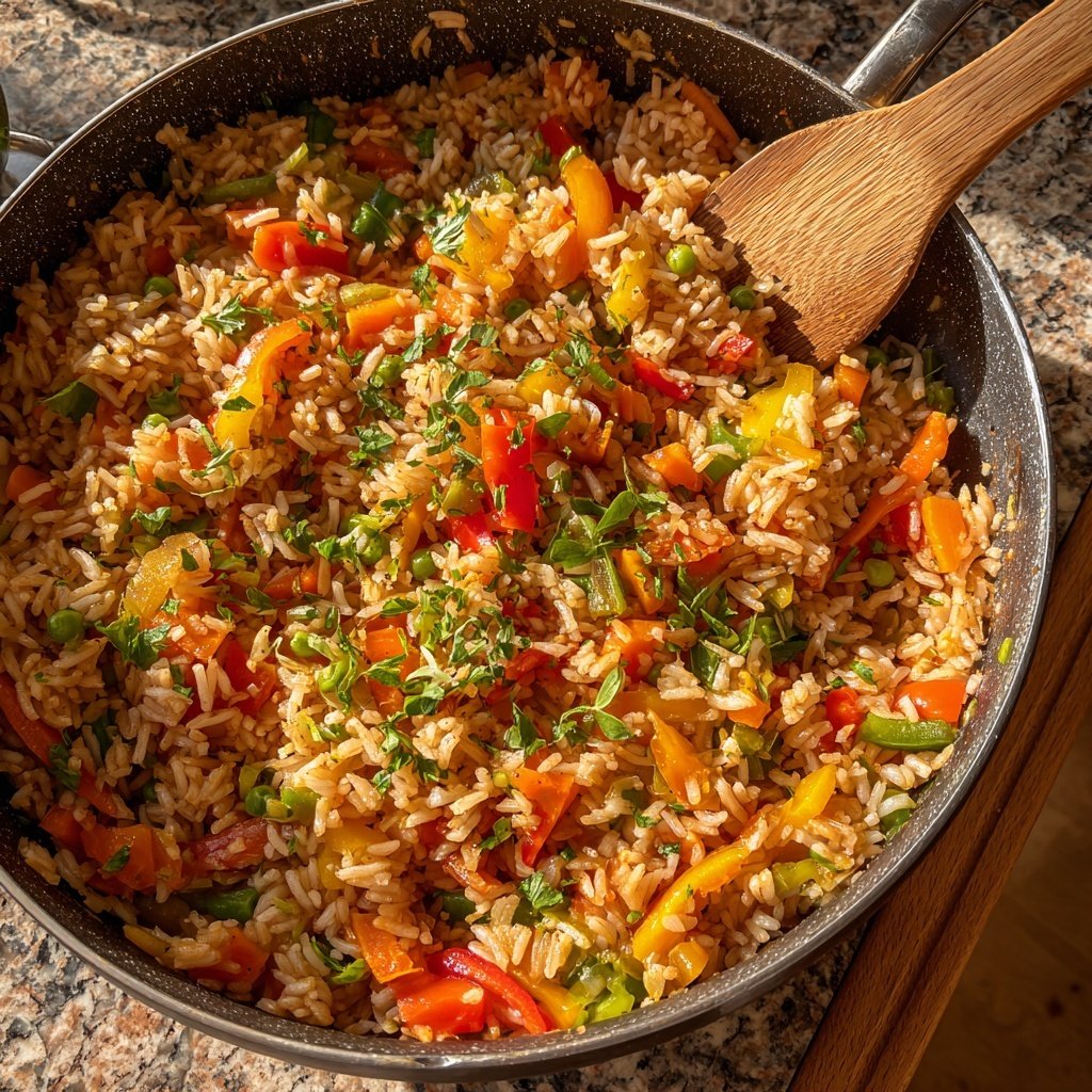 Jamaican Spiced Vegetable Rice