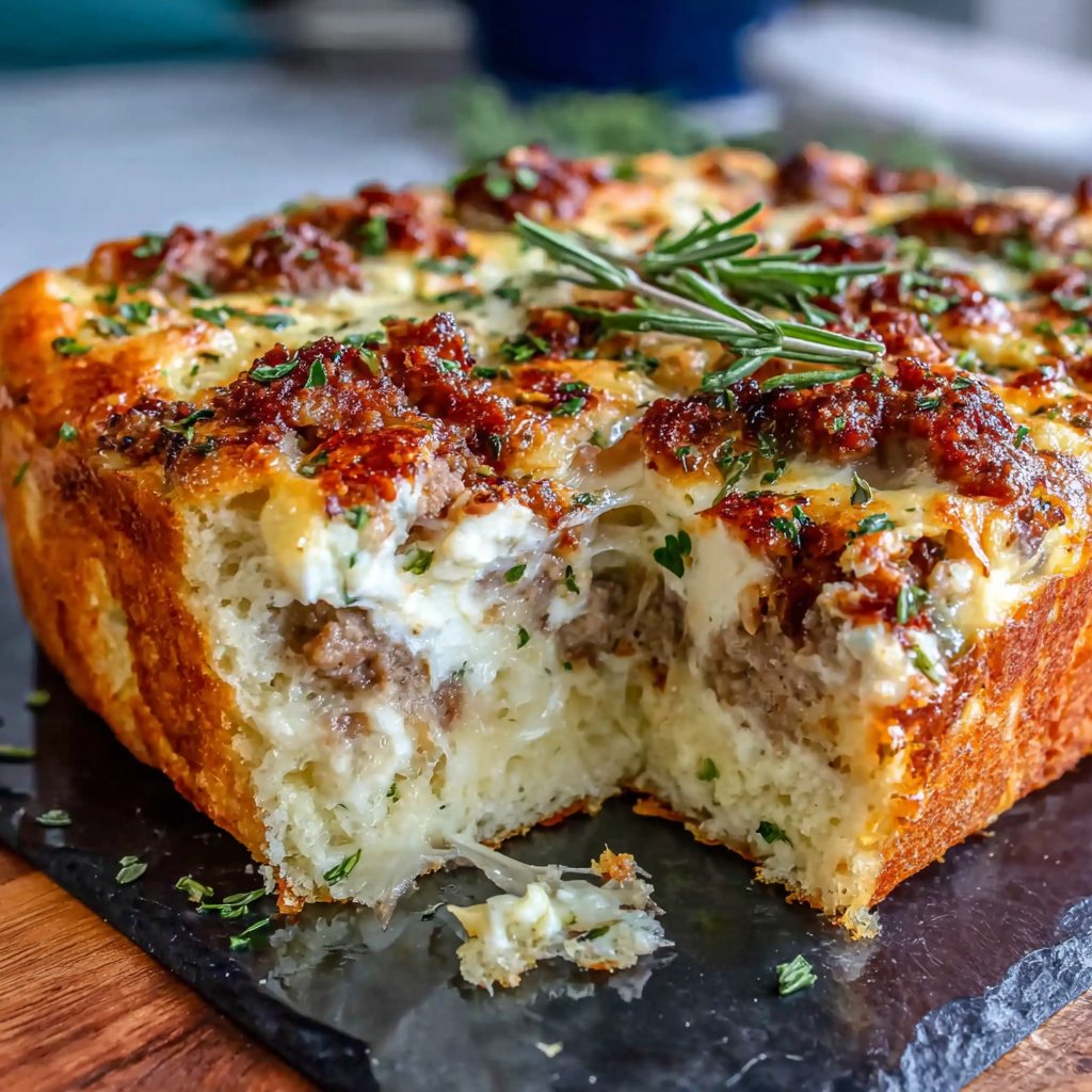 Keto Sausage And Egg Breakfast Bake