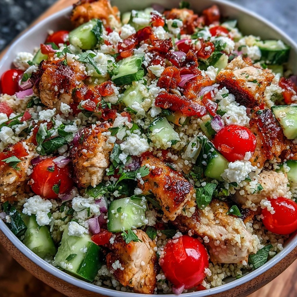 Healthy Chicken And Couscous Salad