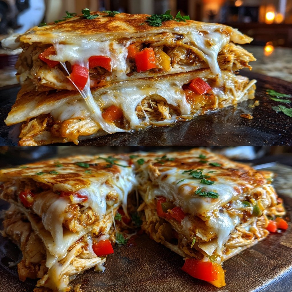 Rotisserie Chicken Quesadilla Bake