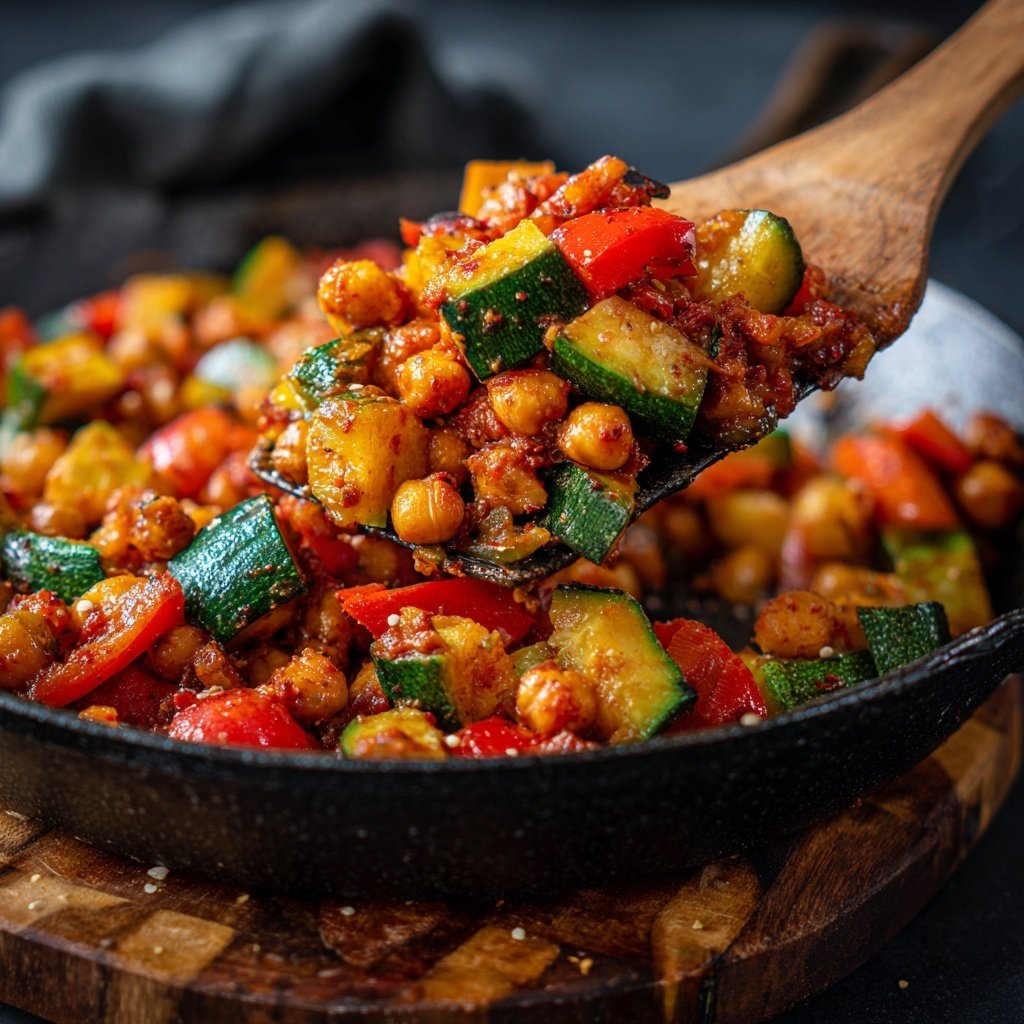 Smoky Paprika Veggie Skillet