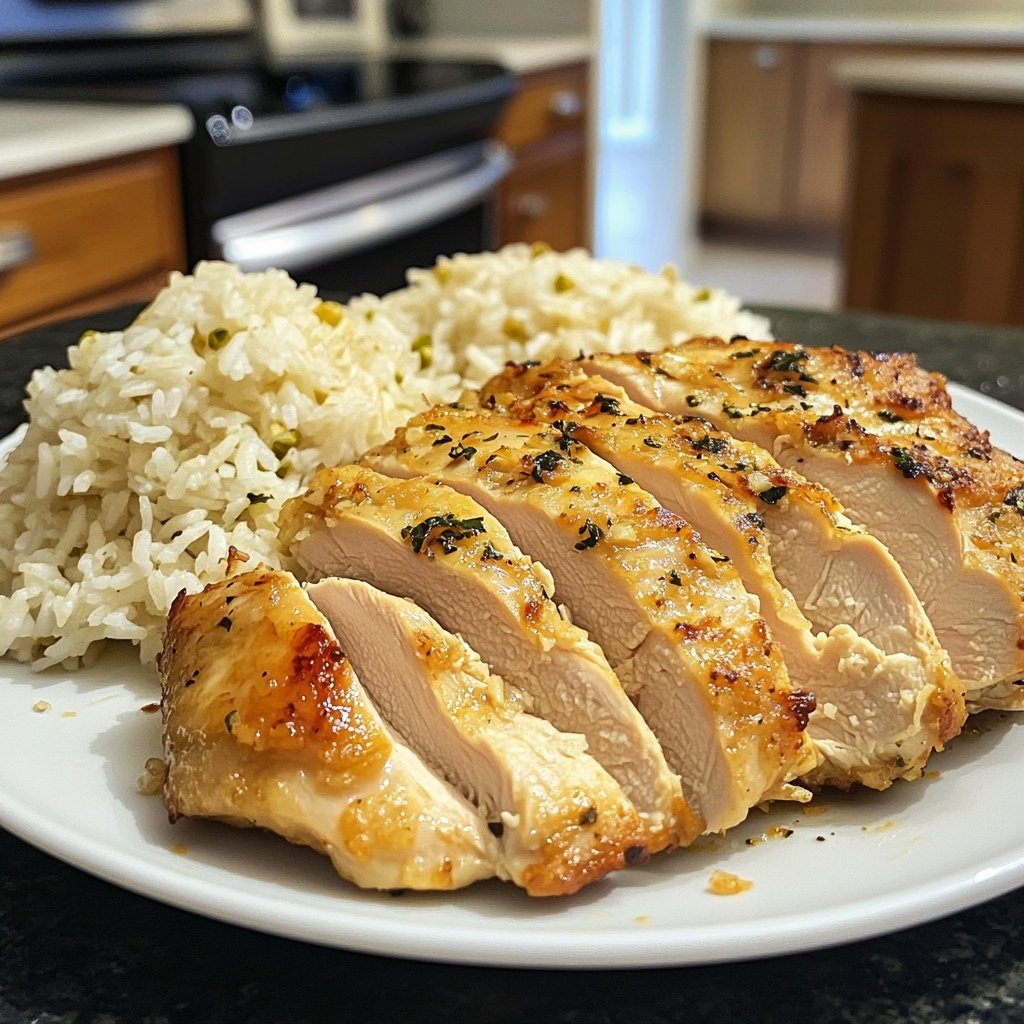 Chicken Breast with Rice