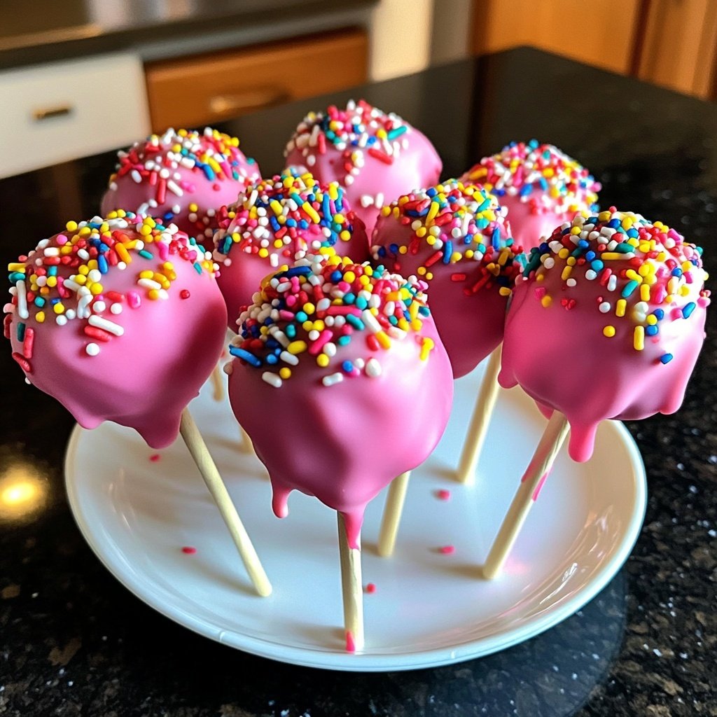 Starbucks Copycat Birthday Cake Pops