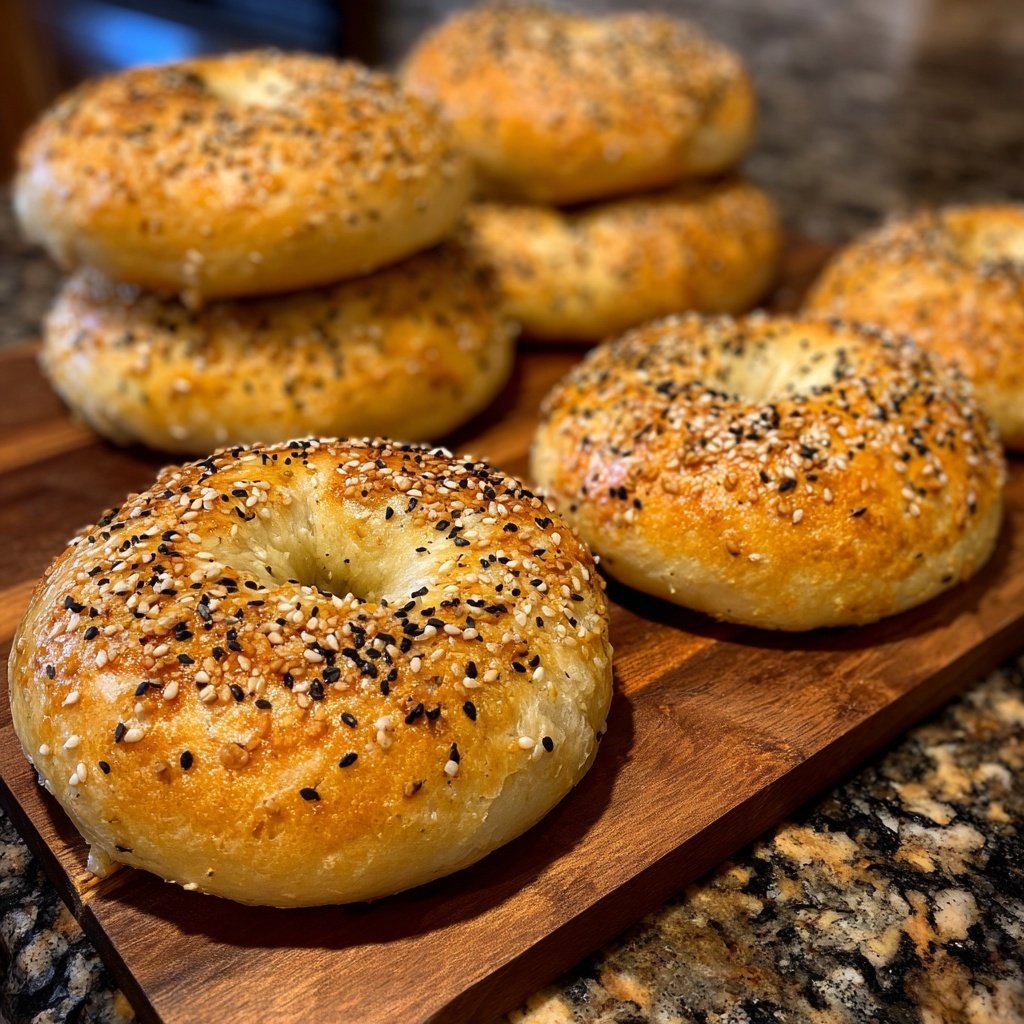 High Protein Bagels No Yeast